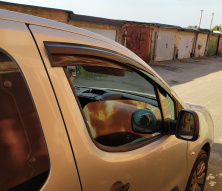 Вітровики (2 шт., Sunplex Sport) Peugeot Partner Tepee 2008-2018 рр.