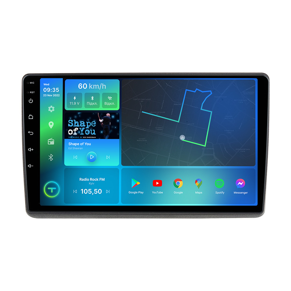 Штатна магнітола Torssen Nissan Navara 04-10/Pathfinder FL9 4+64Gb 4G Carplay DSP