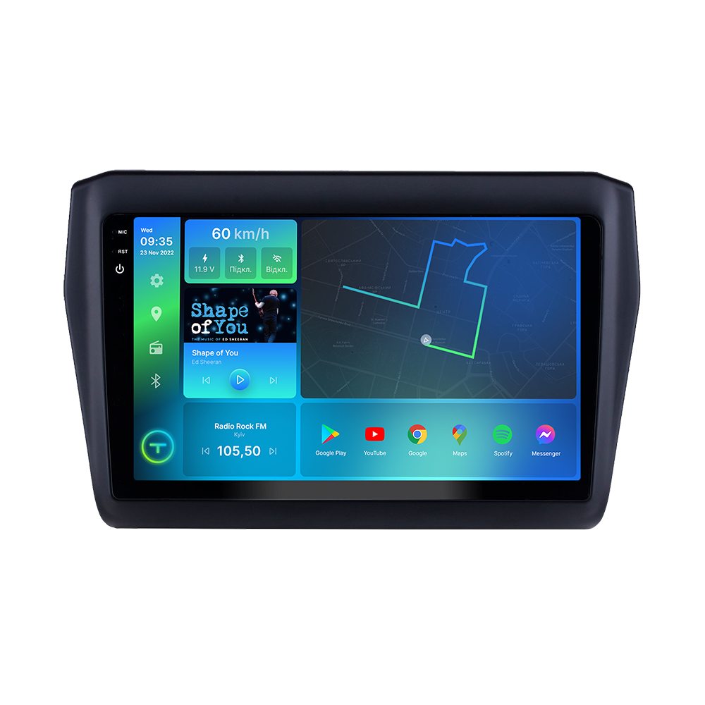 Штатна магнітола Torssen 2K Suzuki Swift 2018+ FL9 4+64Gb 4G Carplay DSP