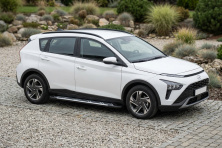 Бокові пороги Sunrise (2 шт., Алюміній) Hyundai Bayon 2021- рр.