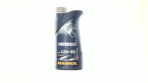 Масло 4T, 1л (SAE 15W-40, минеральное, Universal API SG/CD) MANNOL