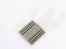 Бита двухсторонняя PH2/PH2 65мм 1/4 S2 10шт OEM