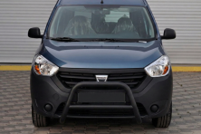Кенгурятник WT006 Black (нерж.) Dacia Dokker 2013-2022 рр.