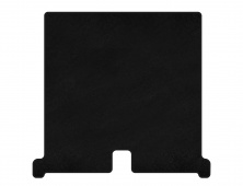 Килимок багажника текстильний Premium V-1 (Чорний) BMW X5 F15 2013-2018 рр.