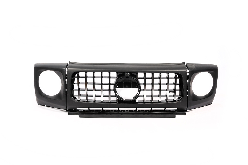 Решітка і накладки на фари G63 для Mercedes G сlass W463 2018-2024 рр
