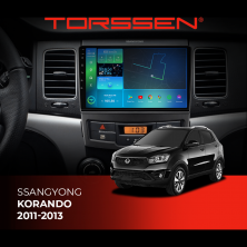 Штатна магнітола Torssen SsangYong Korando 11-13 F9464 4G