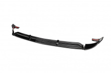 Передня лип накладка (AMG E63, 2016-2019, чорна) Mercedes E-сlass W213 2016-2023 рр.