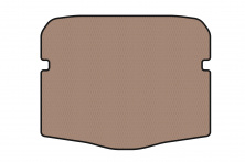 Гумовий килимок в багажник Carsuit (Кабріолет, бежевий) Volvo C70 2006-2010 рр.