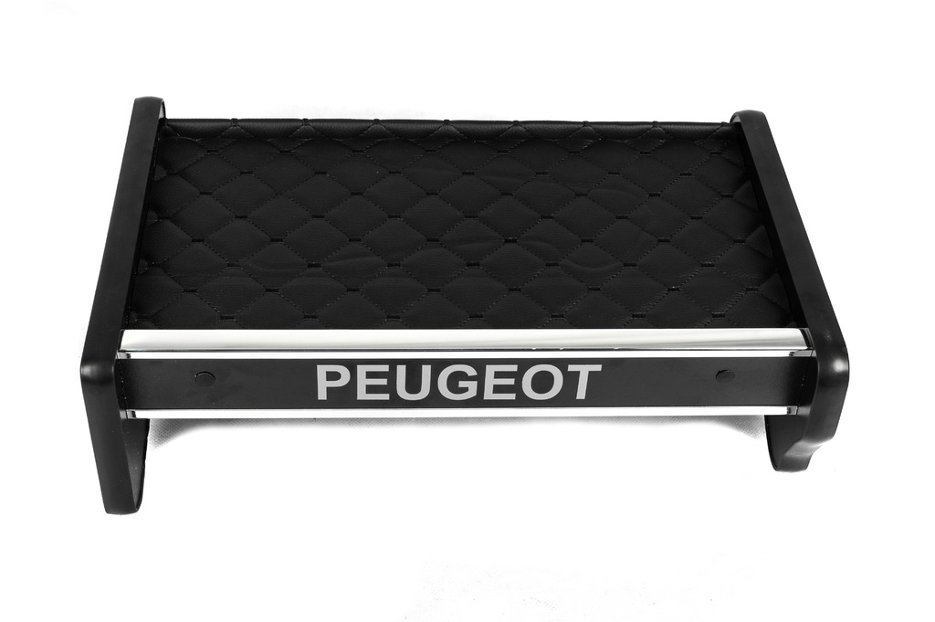 Полиця на панель 1994-1999 (Чорна з чорною ниткою) для Peugeot Boxer рр