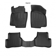 Килимки Stingray 3D (5 шт, поліуретан) Європеєць Volkswagen Passat B7 2012-2015 рр.