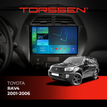 Штатна магнітола Torssen 2K Toyota Rav4 2001-2006 F9464 4G Carplay DSP