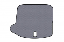 Гумовий килимок в багажник Carsuit V-1 (Sedan, сірий) Audi A3 2012-2020 рр.
