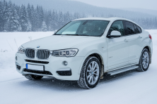 Бокові пороги Maya V2 (2 шт., Алюміній) BMW X4 F26 2014-2018 рр.