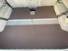Килимок багажника з 3 частин (EVA, цегляний) Volvo XC90 2002-2014 рр.