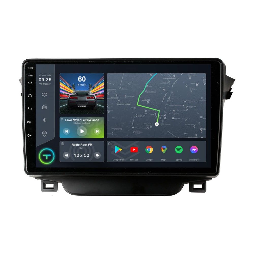 Штатна магнітола Torssen Hyundai I30 12-17/Elantra GT (GD) FL9 4+64Gb 4G Carplay DSP