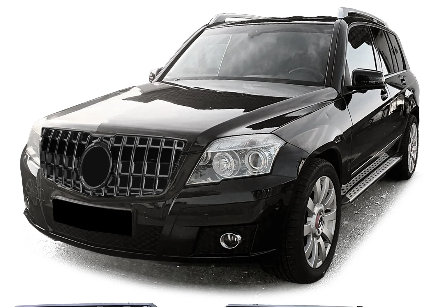 Передня решітка GT Panamericana (2009-2012) для Mercedes GLK сlass X204 рр