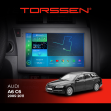 Штатна магнітола 2K Torssen Audi A6 C6 2005-2011 F9464 4G Carplay DSP