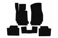 Килимки текстильні Deluxe (Для F36, чорний) BMW 4 серія F32/F33/F36 2012-2020 рр.
