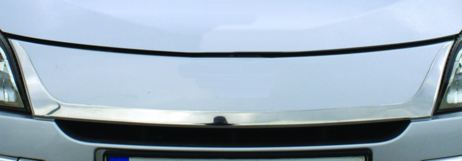 Накладка на решітку 2008-2011 (нерж) для Renault Megane III рр