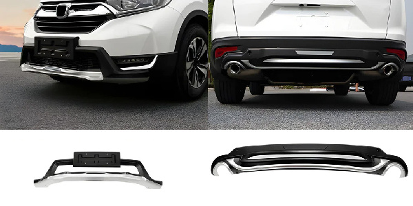 Передня та задня накладки 2016-2019 (2 шт) для Honda CRV рр