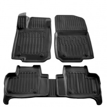 Килимки Stingray 3D (5 шт, поліуретан) Mercedes GL/GLS сlass X166 2012-2019 рр.