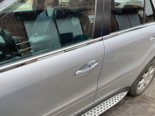 Зовнішня окантовка вікон (4 шт, нерж) Carmos - Турецька сталь Mercedes ML W164 2005-2011 рр.