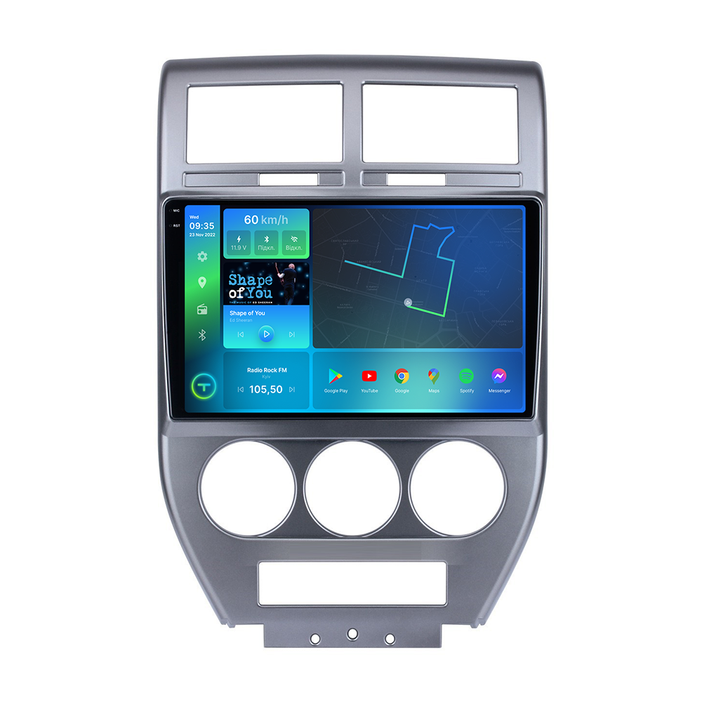 Штатна магнітола Torssen 2K Dodge Caliber 2006-2010 F108256 4G Carplay DSP