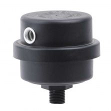 Воздушний фільтр для компресора, діаметр різьби М12, пластиковий корпус, PT-0022 INTERTOOL