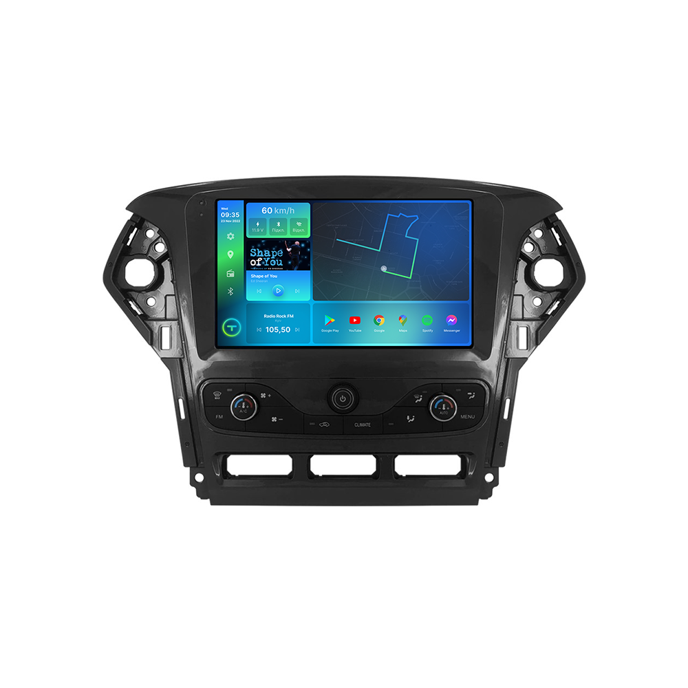 Штатна магнітола Torssen 2K Ford Mondeo 11-13 A/C climate black F98256 4G Carplay DSP