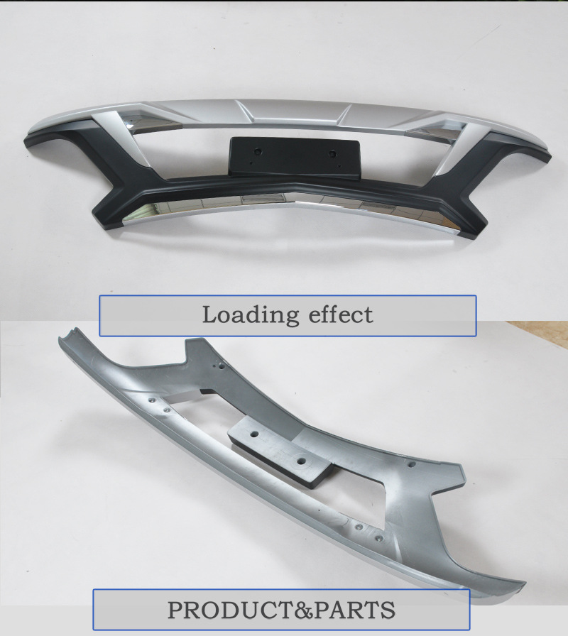 Передня і задня накладки V1 для Mazda BT-50 2012- рр