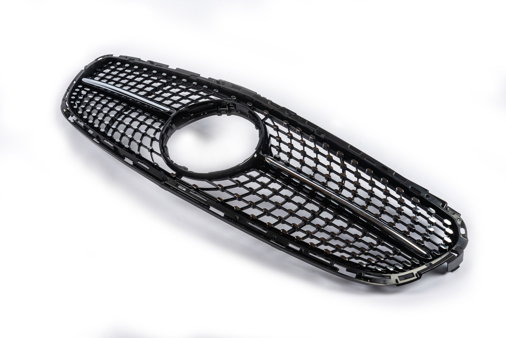 Передня решітка Diamond Black (для Avantgarde і AMG-Line, 2013-2016) для Mercedes E-сlass W212 рр