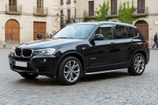 Бокові пороги Maydos V2 (2 шт., Алюміній) BMW X3 F25 2011-2018 рр.