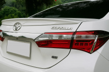 Спойлер Libao (ABS-пластик) Toyota Corolla 2013-2019 рр.