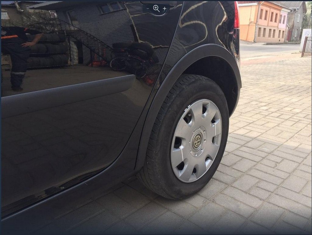Накладки на арки (4 шт, чорний мат) для Volkswagen Golf 5 2003-2009 рр