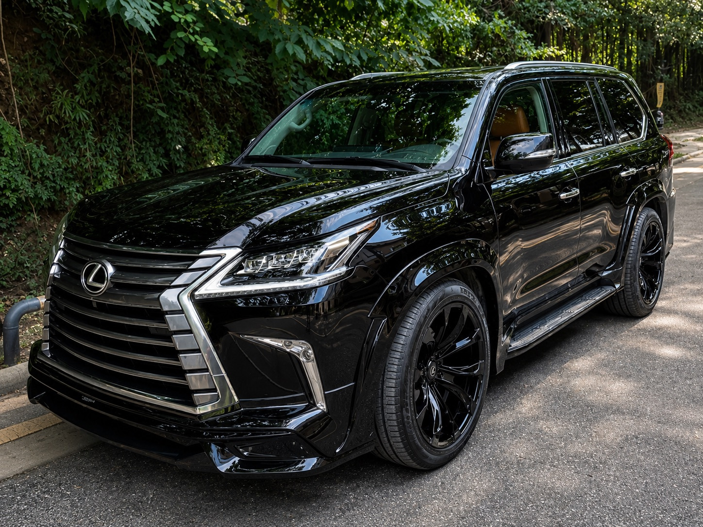 Комплект обвісів (Wald) Під фарбування для Lexus LX570/450d 2008-2022 рр