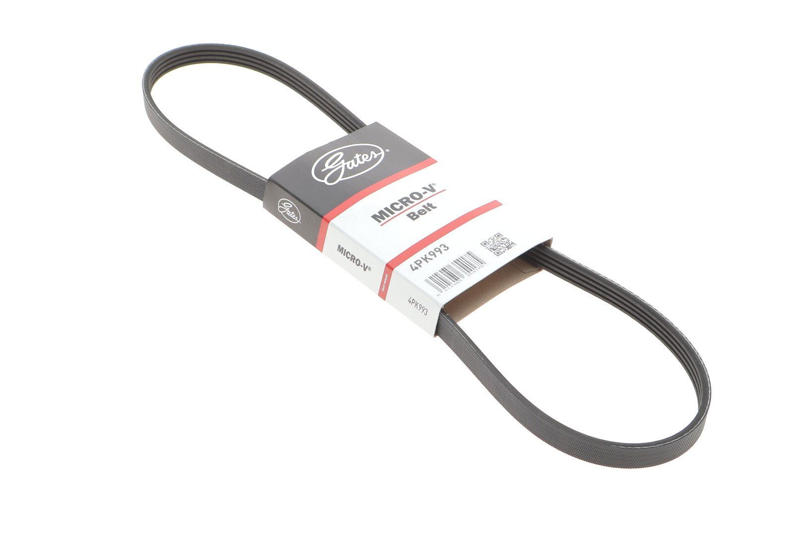 Ремінь ГУРу та кондиціонера 4PK993 Chery Jaggi Gates