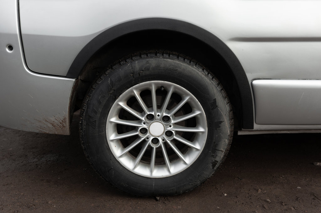 Накладки на колісні арки (4 шт, чорні) 2007-2015, чорний пластик для Nissan Primastar рр