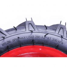 Колесо 4,00-10 ТТ м/б (в сборе) (под 4 болта, 7,75 кг) AMG