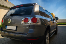 Накладки задні ліхтарі 2008-2011 (2 шт., пласт) Volkswagen Touareg 2002-2010 рр.