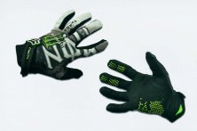 Перчатки FOX (mod: Monster energy, size: L, чорно-білі)