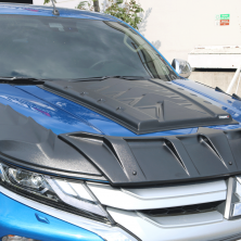 Накладка на капот (ABS) Mitsubishi L200 2015-2024 гг.
