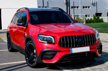 Передня решітка Panamericana GT (для AMG-Line 2019-2023) Без місця під камеру для Mercedes GLB X247 2019- рр