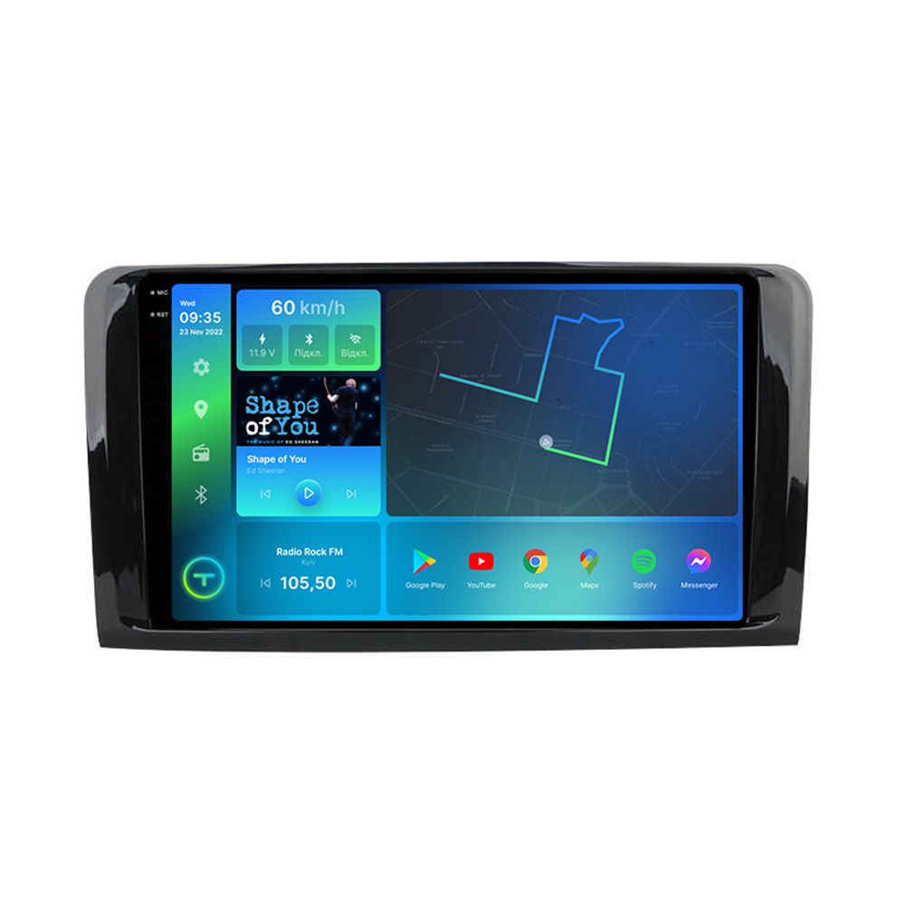 Штатна магнітола Torssen 2K Mercedes ML-class W164 2005-2011 F98256 4G Carplay DSP