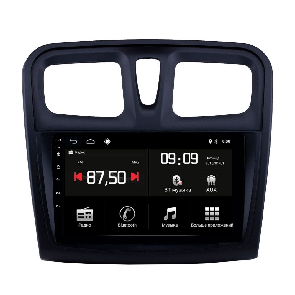 Штатна магнітола Torssen Renault Sandero/Logan 14-19 FL9 4+64Gb 4G Carplay DSP