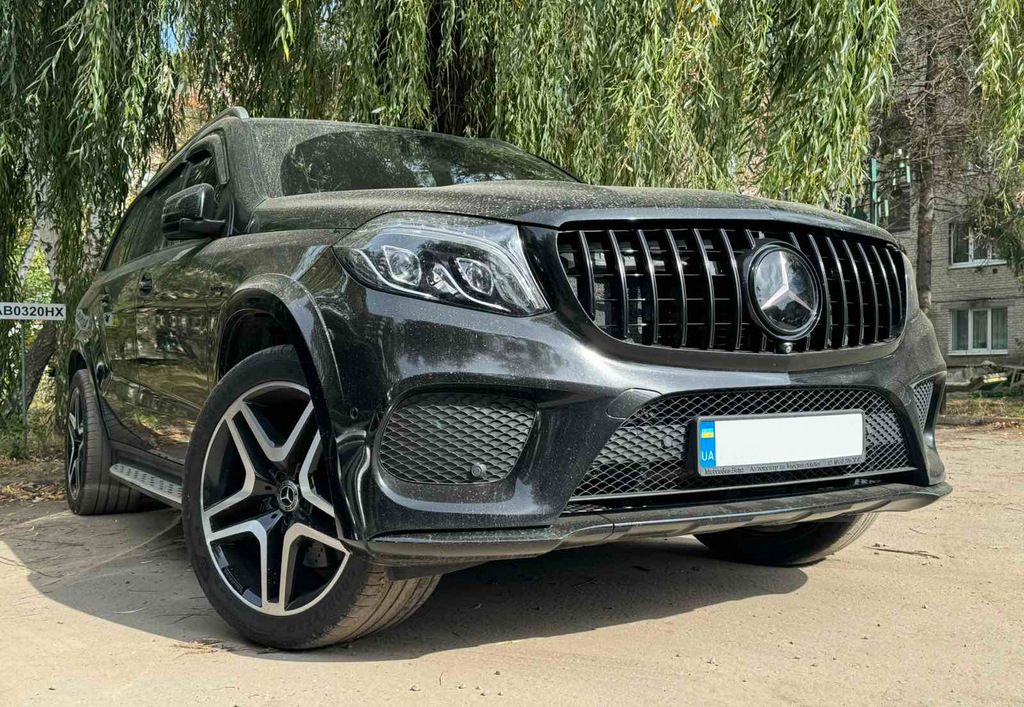 Передня решітка GT (для GLS) для Mercedes GL/GLS сlass X166