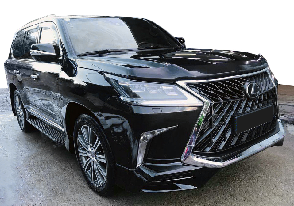 Комплект обвісів (TRD Sport 2017-2020) Білий колір для Lexus LX570/450d рр