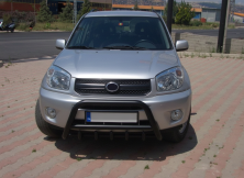 Кенгурятник WT003 Black (нерж) Toyota Rav 4 2001-2005 рр.