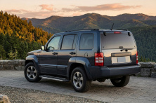 Бокові пороги RedLine (2 шт., Алюміній) Jeep Cherokee/Liberty 2007-2013 рр.