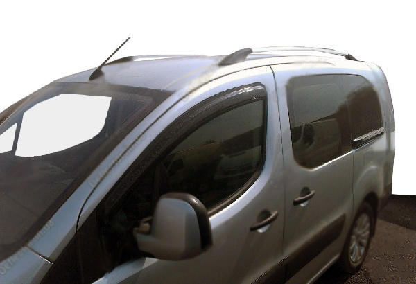 Вітровики (2 шт, HIC) для Peugeot Partner Tepee 2008-2018 рр