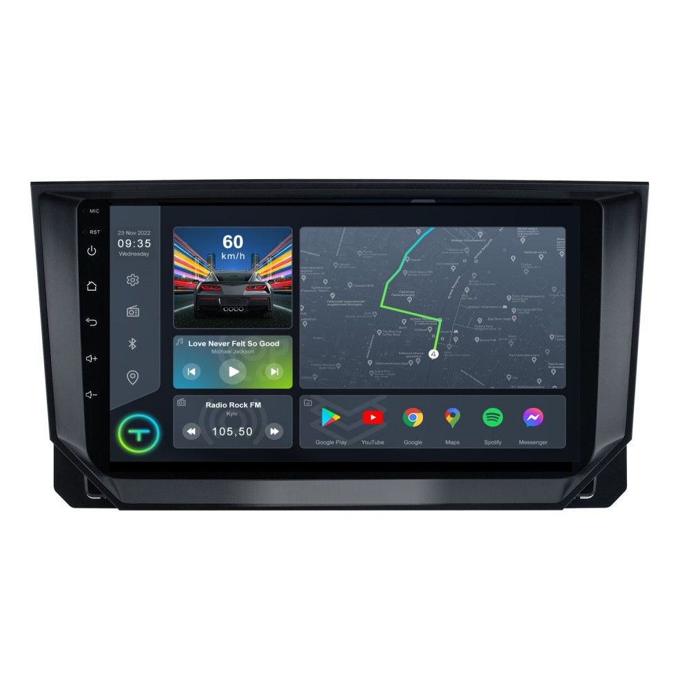 Штатна магнітола Torssen Seat Ibiza 18+ FL9 4+64Gb 4G Carplay DSP